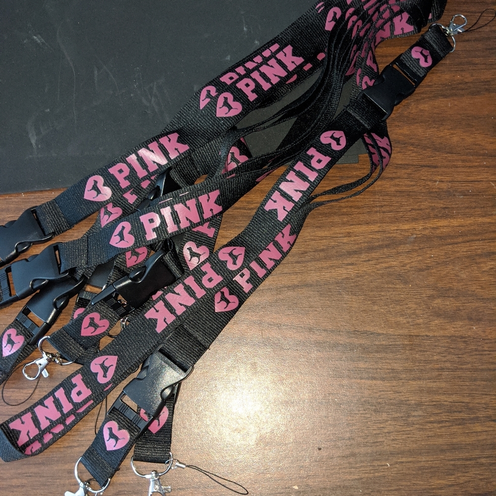 Pink Lanyards